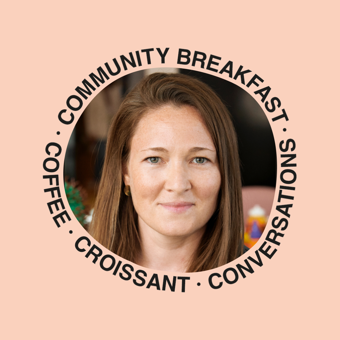 Heather Moore at Republikken Community Breakfast