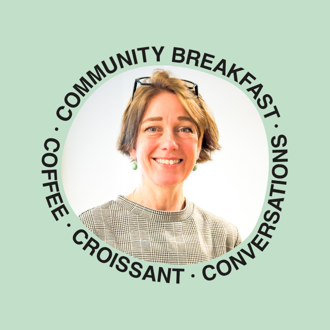 Helle Idland at our Community Breakfast here at Republikken