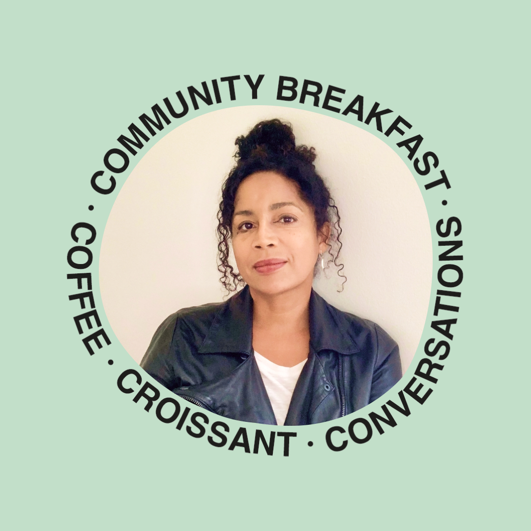 Holly Mcwhorter presenting at Community Breakfast